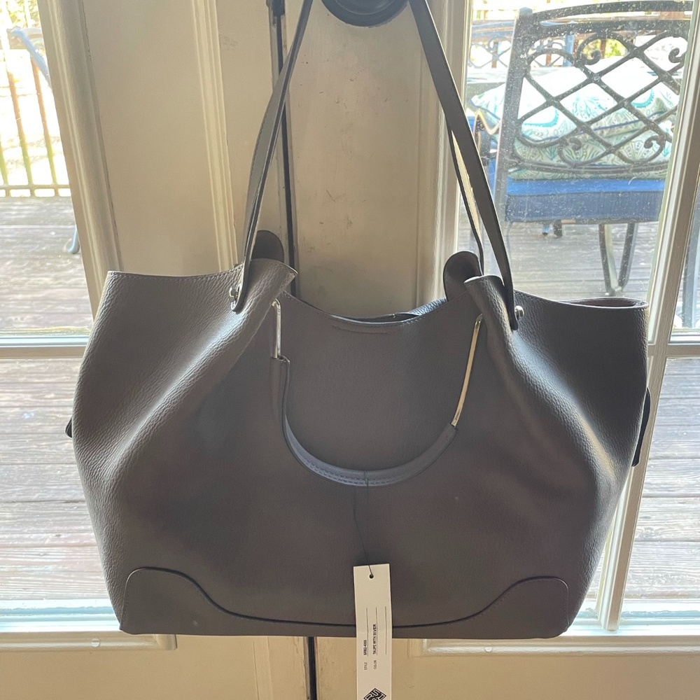 NWT Gray Purse/Bag